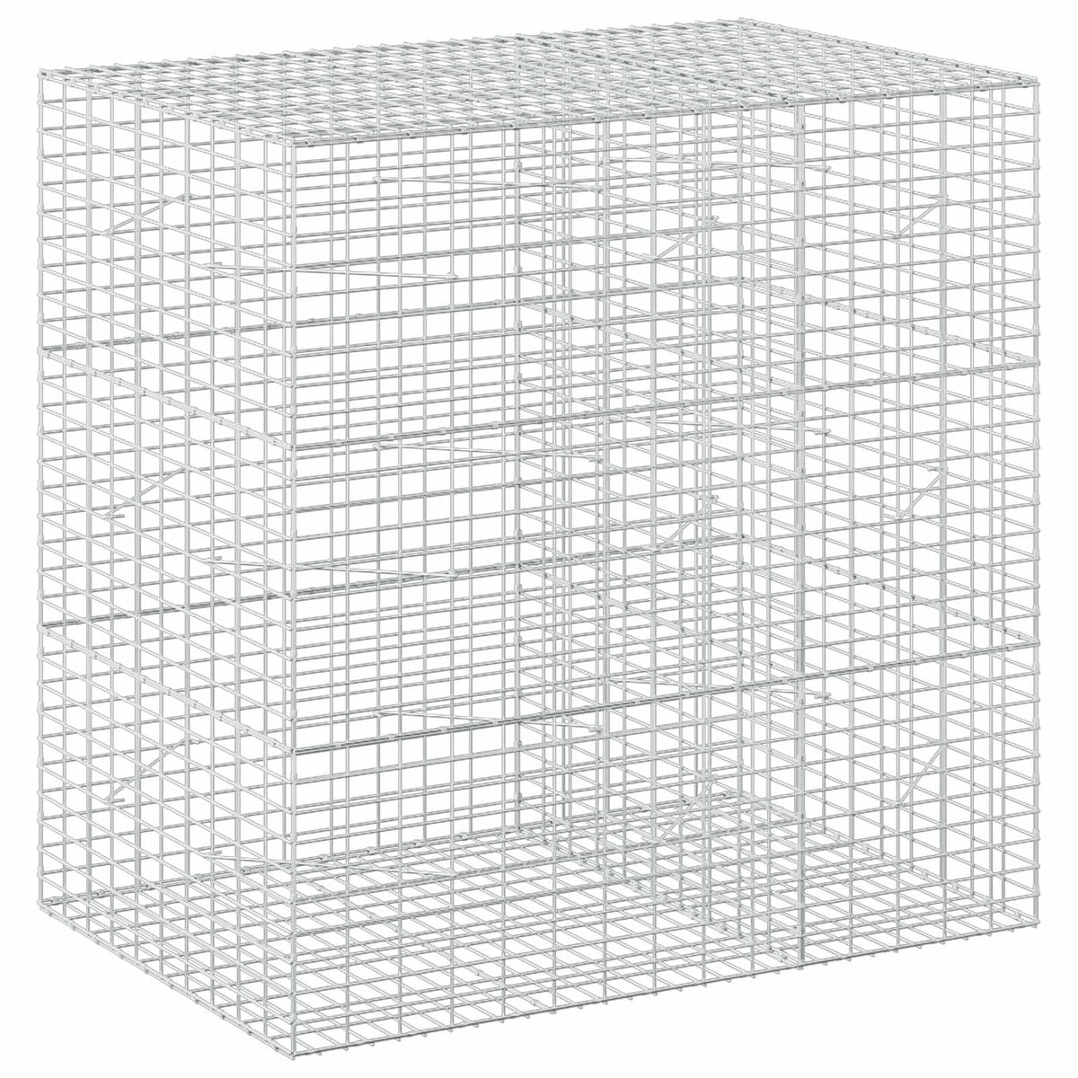 Gabion with 5 mm Wire and 5x10 cm Mesh 150x100x150 cm