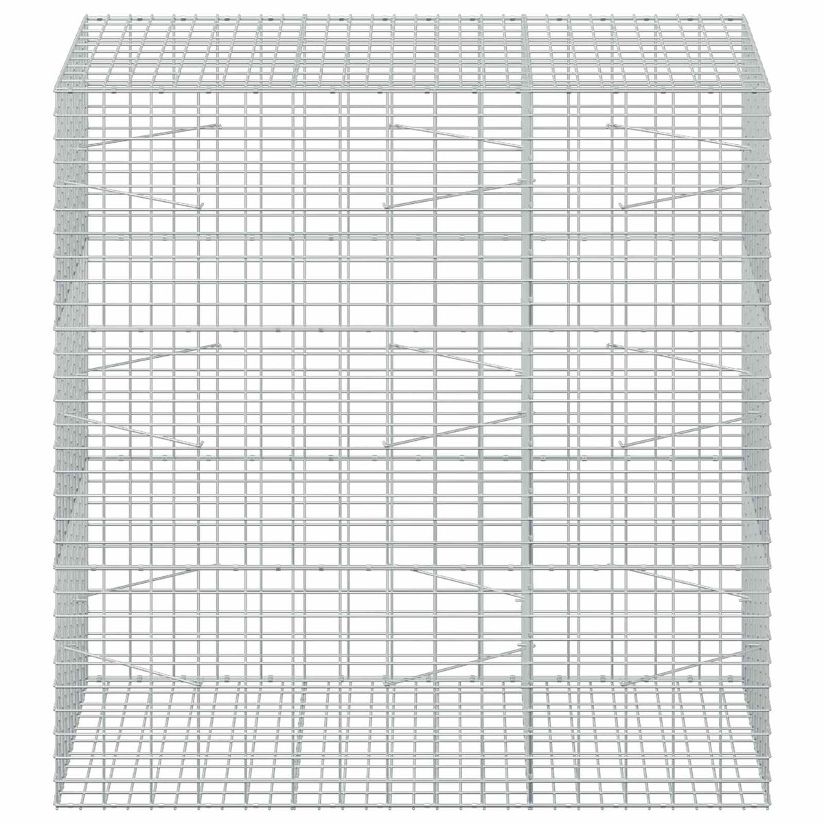 Gabion with 5 mm Wire and 5x10 cm Mesh 150x100x150 cm