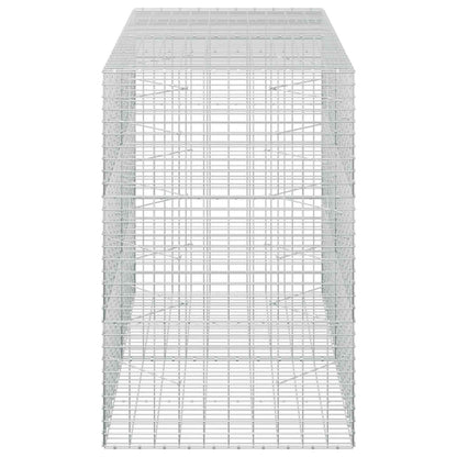 Gabion with 5 mm Wire and 5x10 cm Mesh 200x100x150 cm