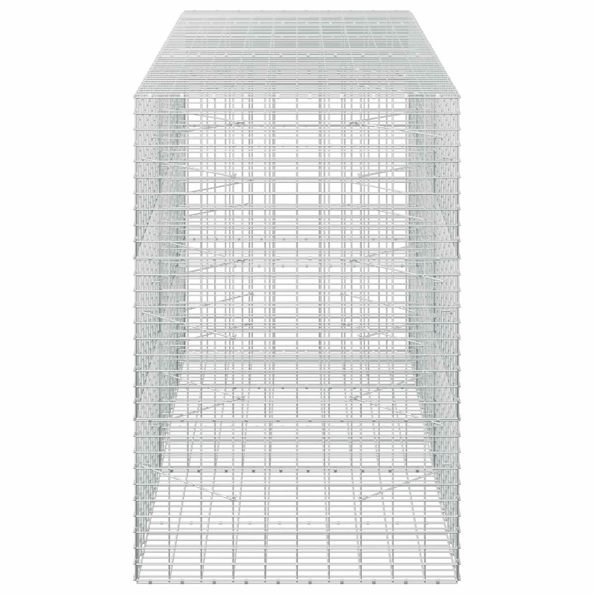 Gabion with 5 mm Wire and 5x10 cm Mesh 250x100x150 cm