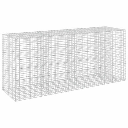 Gabion with 5 mm Wire and 5x10 cm Mesh 350x100x150 cm