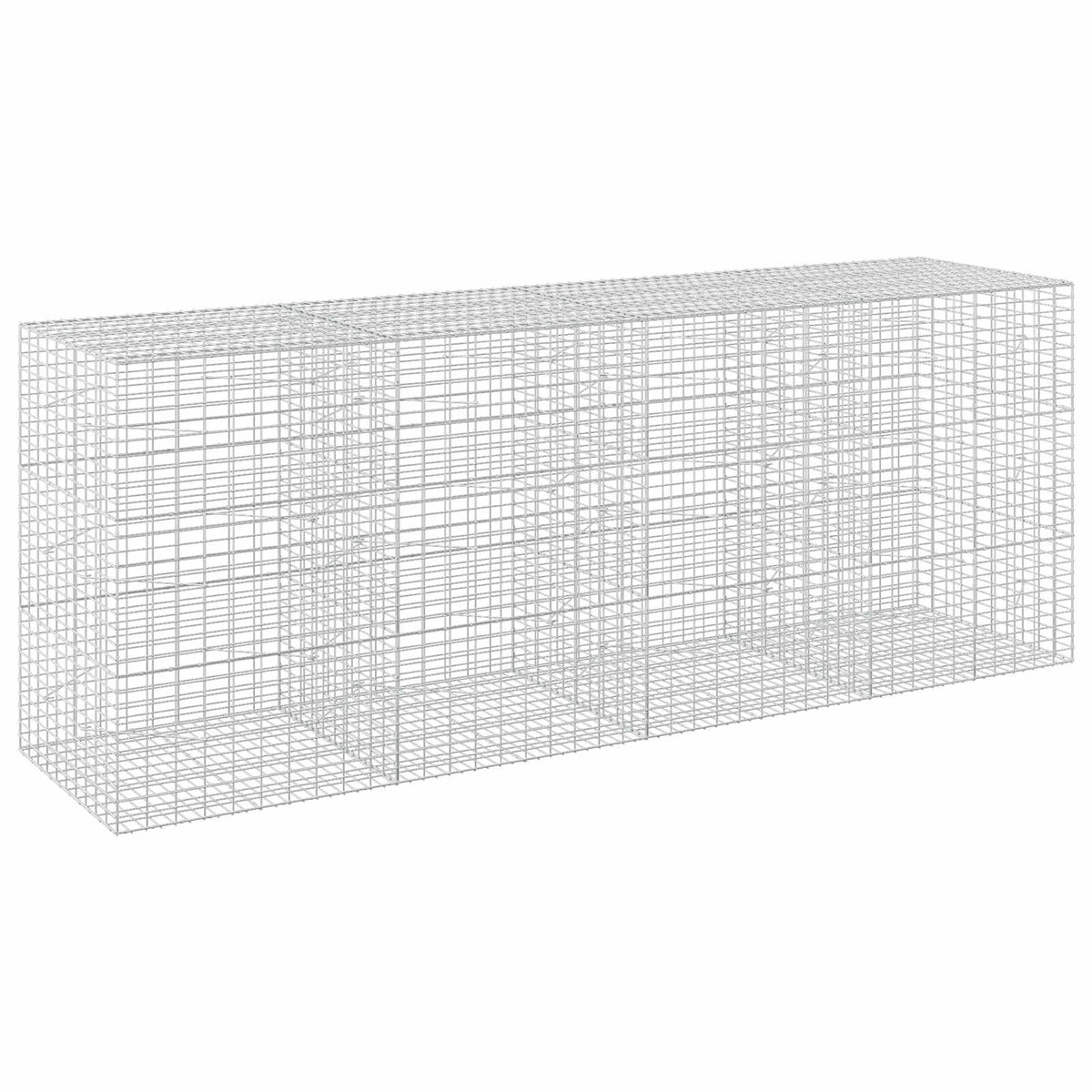 Gabion with 5 mm Wire and 5x10 cm Mesh 400x100x150 cm