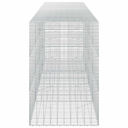 Gabion with 5 mm Wire and 5x10 cm Mesh 400x100x150 cm