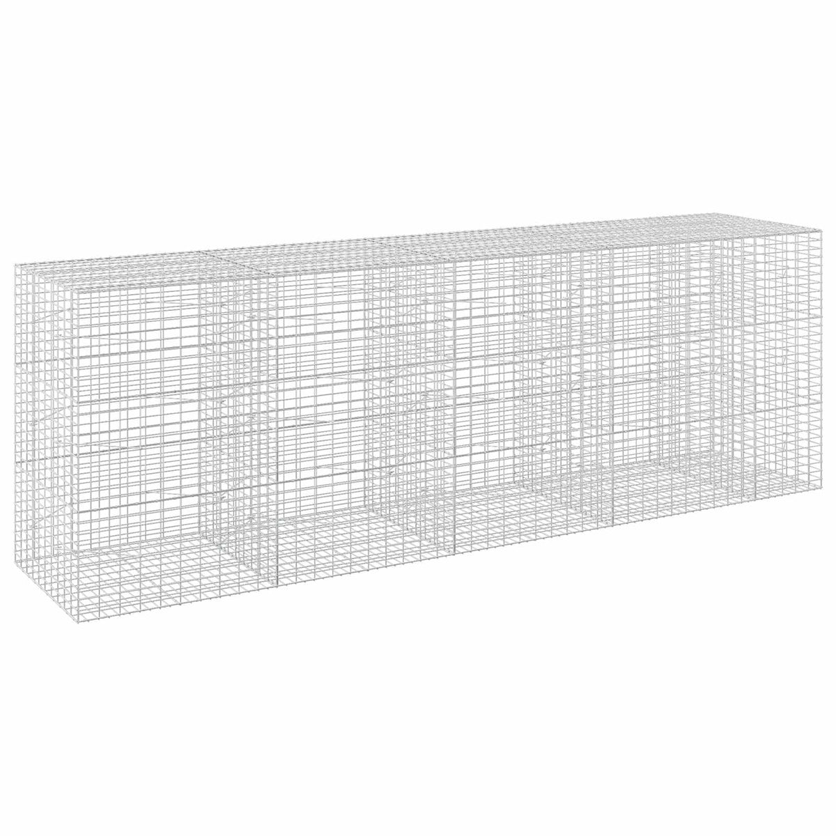 Gabion with 5 mm Wire and 5x10 cm Mesh 450x100x150 cm