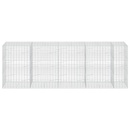 Gabion with 5 mm Wire and 5x10 cm Mesh 450x100x150 cm