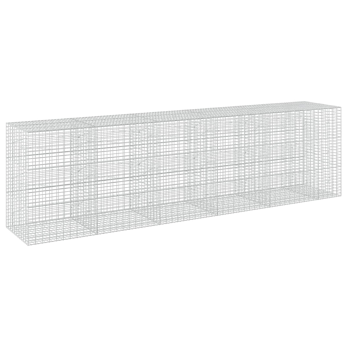 Gabion with 5 mm Wire and 5x10 cm Mesh 550x100x150 cm