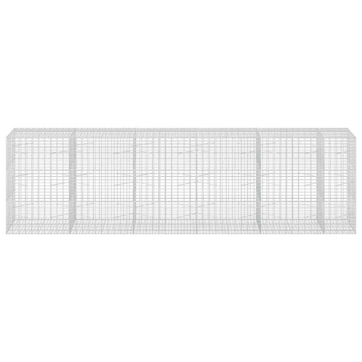 Gabion with 5 mm Wire and 5x10 cm Mesh 550x100x150 cm