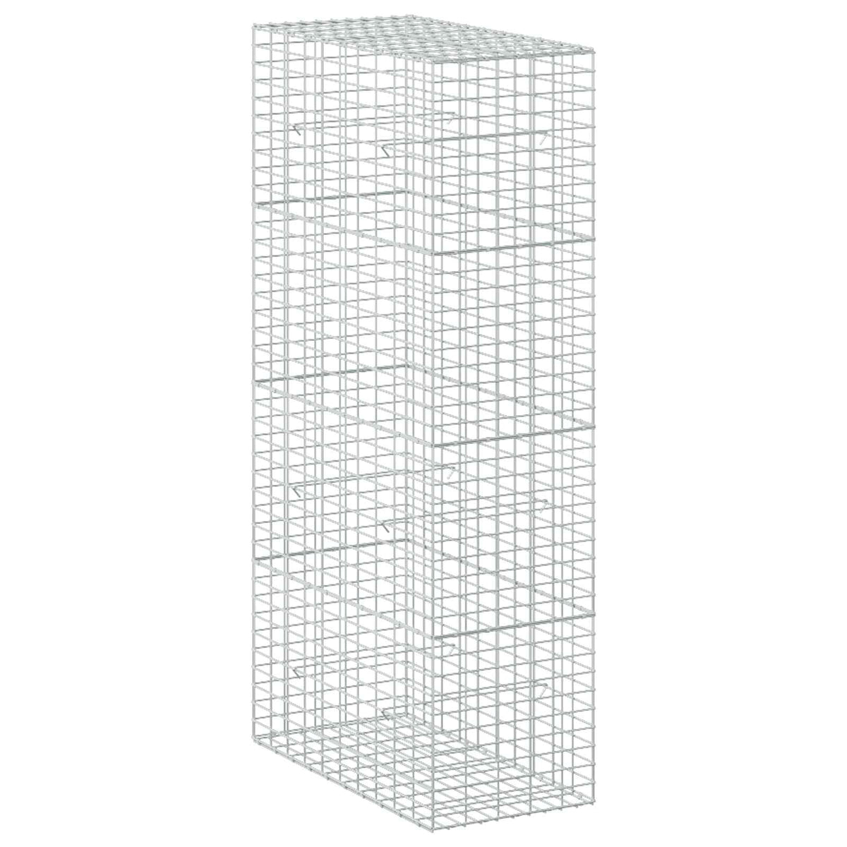 Gabion with 5 mm Wire and 5x10 cm Mesh 50x100x200 cm