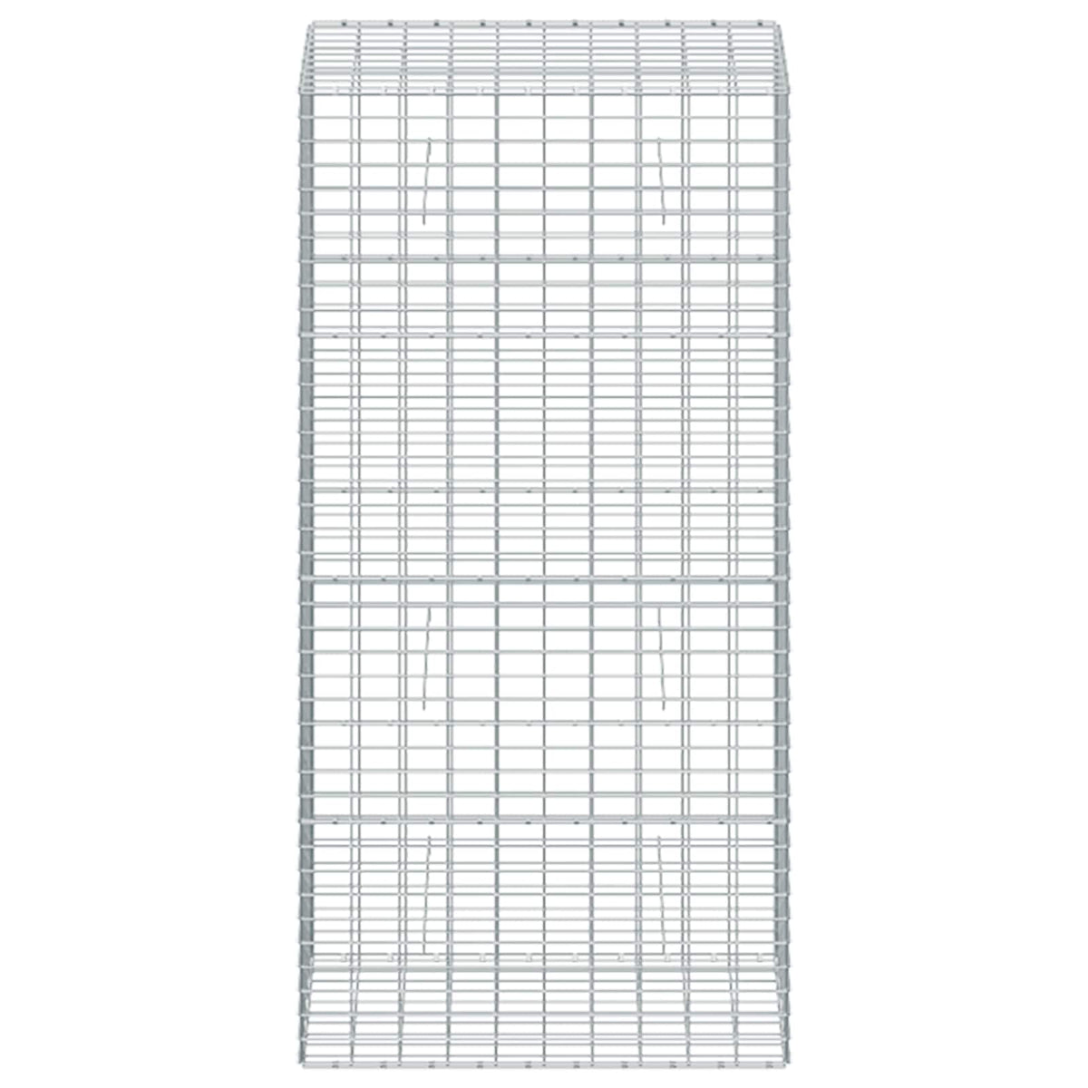 Gabion with 5 mm Wire and 5x10 cm Mesh 50x100x200 cm
