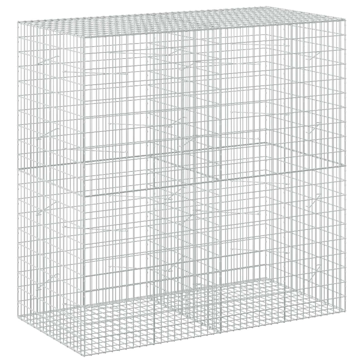 Gabion with 5 mm Wire and 5x10 cm Mesh 200x100x200 cm