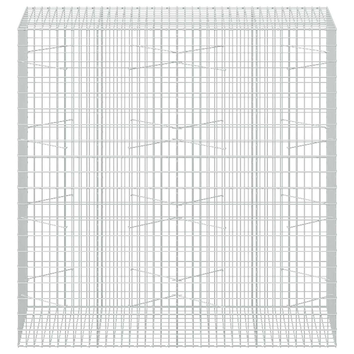 Gabion with 5 mm Wire and 5x10 cm Mesh 200x100x200 cm