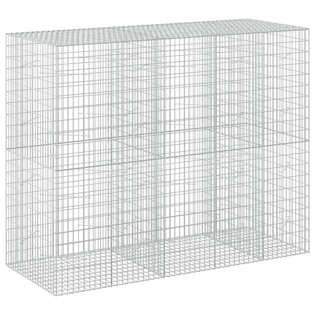 Gabion with 5 mm Wire and 5x10 cm Mesh 250x100x200 cm