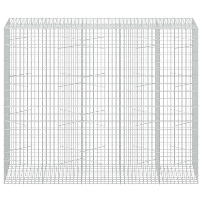 Gabion with 5 mm Wire and 5x10 cm Mesh 250x100x200 cm