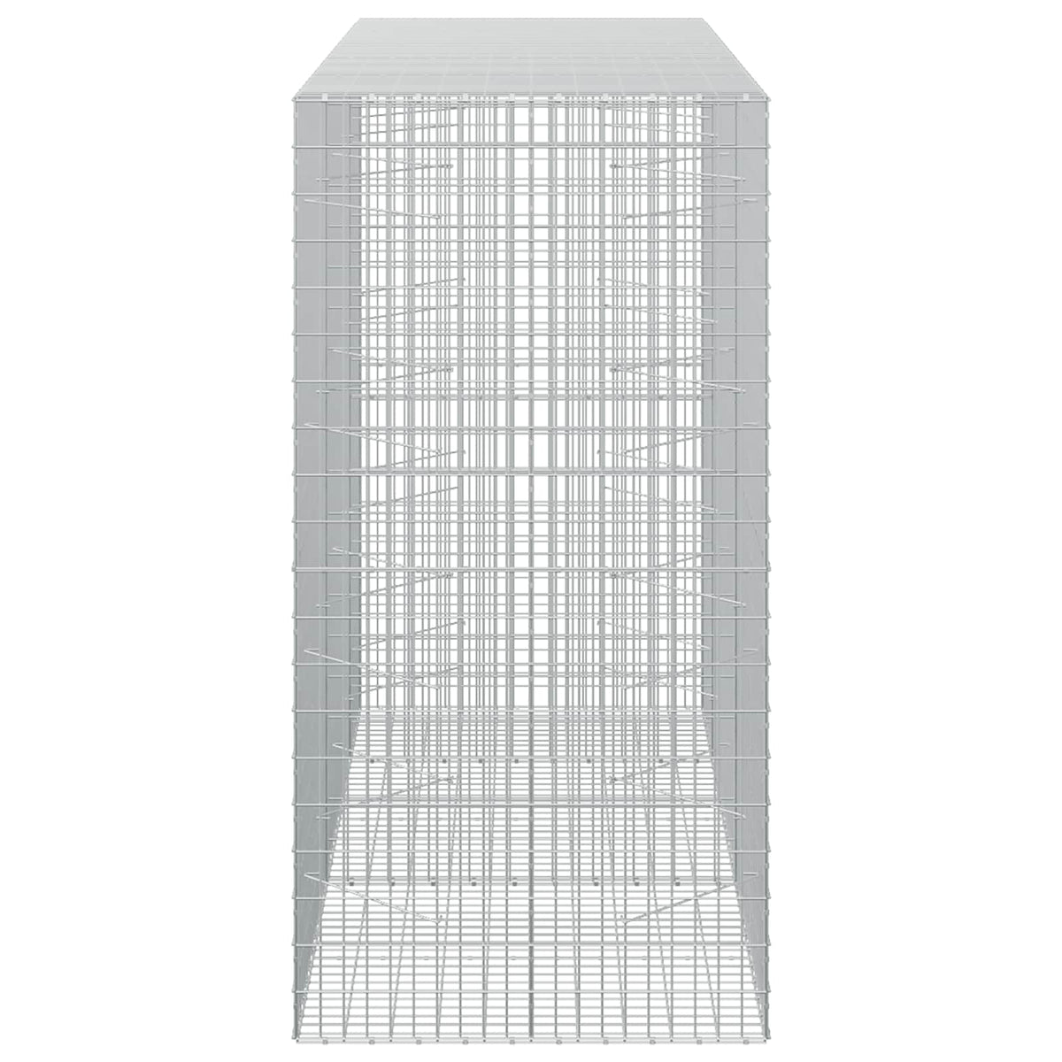 Gabion with 5 mm Wire and 5x10 cm Mesh 250x100x200 cm