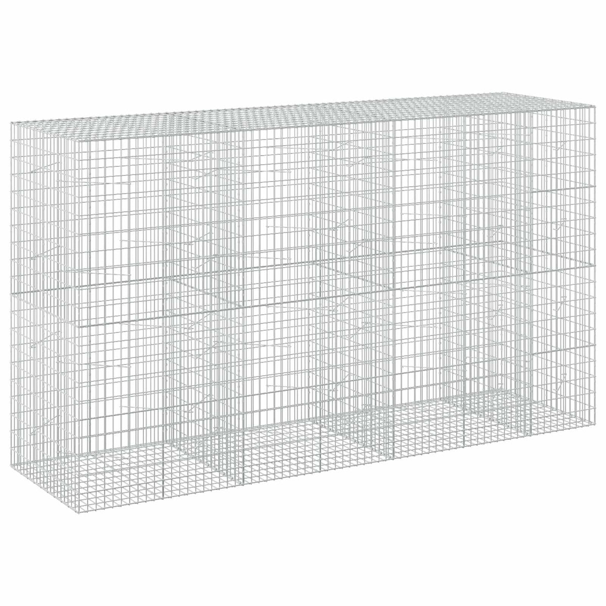 Gabion with 5 mm Wire and 5x10 cm Mesh 350x100x200 cm
