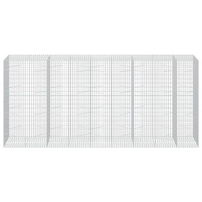 Gabion with 5 mm Wire and 5x10 cm Mesh 450x100x200 cm