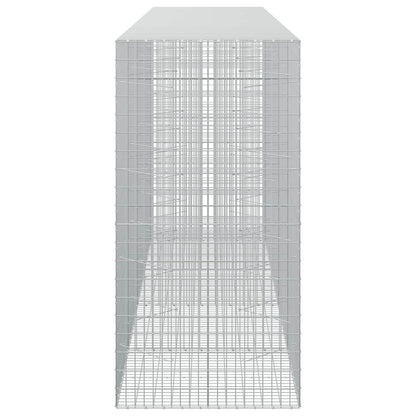 Gabion with 5 mm Wire and 5x10 cm Mesh 450x100x200 cm