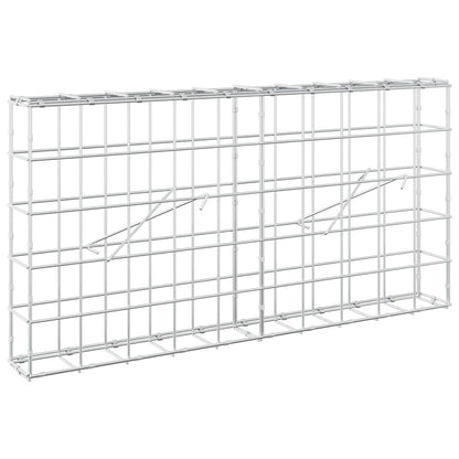 Gabion with 5 mm Wire and 10x10 cm Mesh 100x10x50 cm