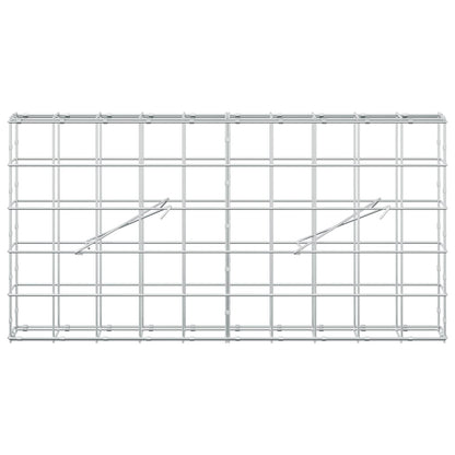 Gabion with 5 mm Wire and 10x10 cm Mesh 100x10x50 cm