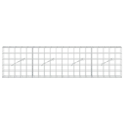 Gabion with 5 mm Wire and 10x10 cm Mesh 200x10x50 cm