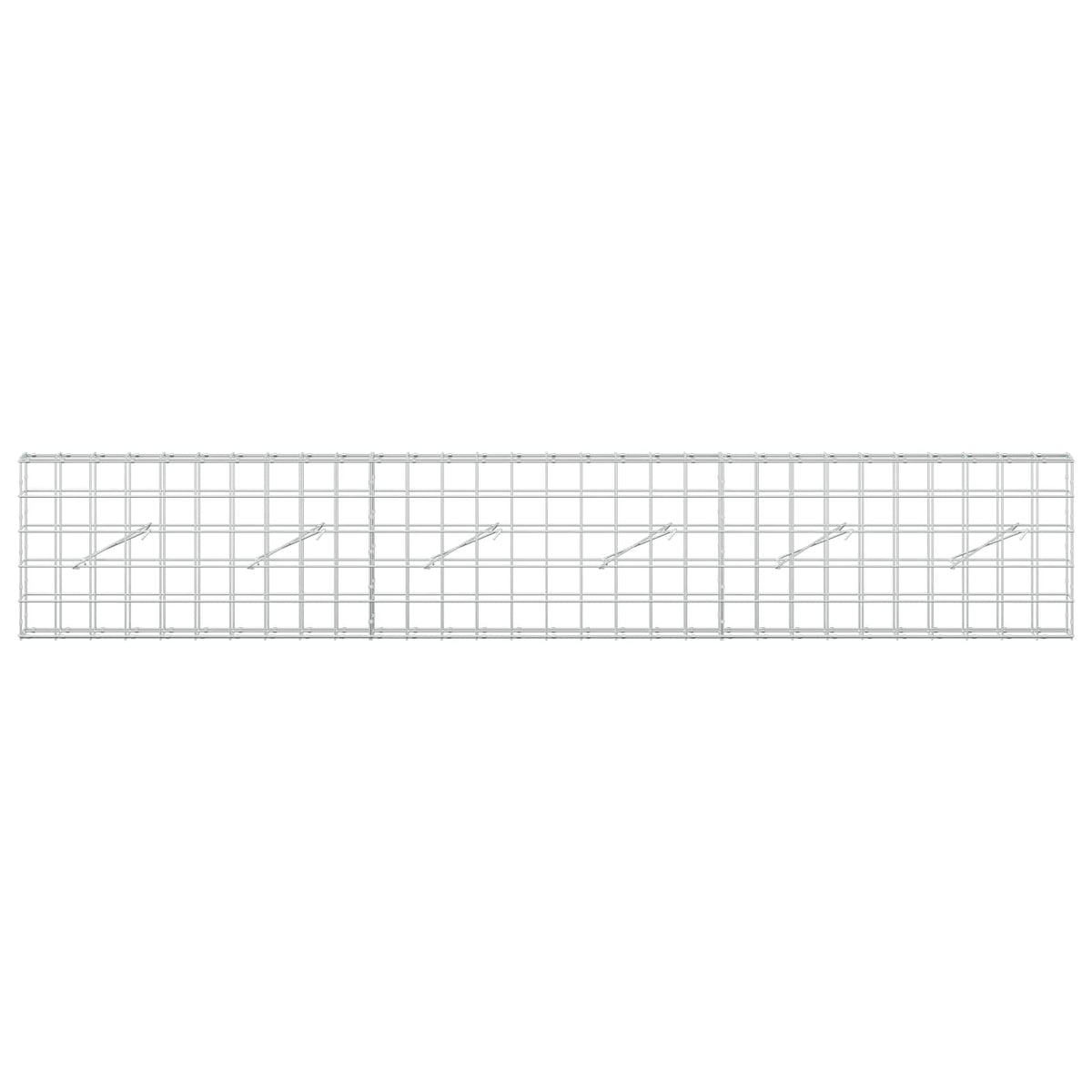 Gabion with 5 mm Wire and 10x10 cm Mesh 300x10x50 cm