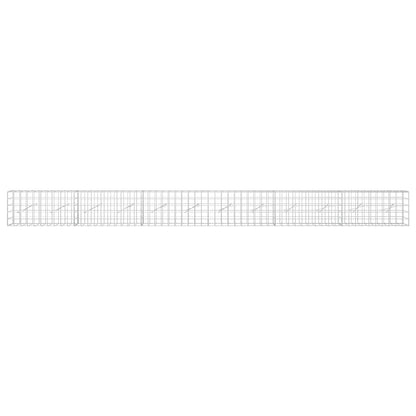 Gabion with 5 mm Wire and 10x10 cm Mesh 600x10x50 cm
