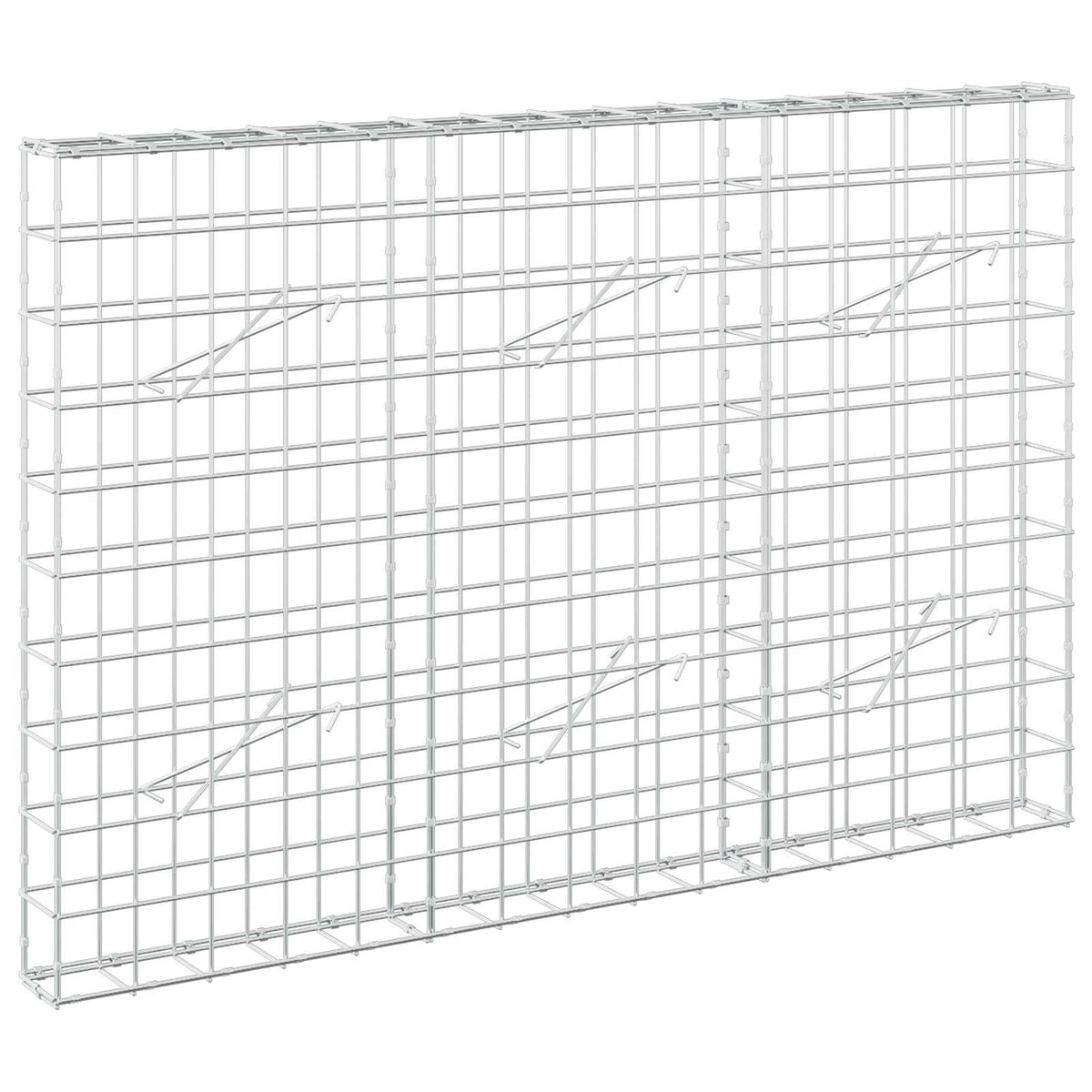 Gabion with 5 mm Wire and 10x10 cm Mesh 150x10x100 cm