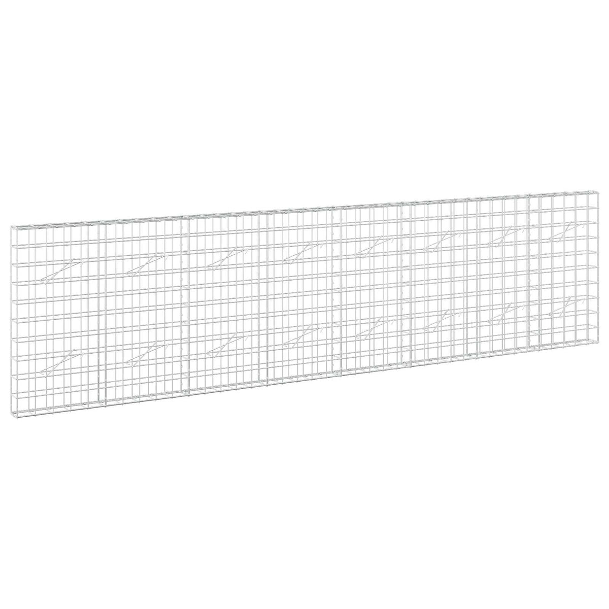 Gabion with 5 mm Wire and 10x10 cm Mesh 400x10x100 cm