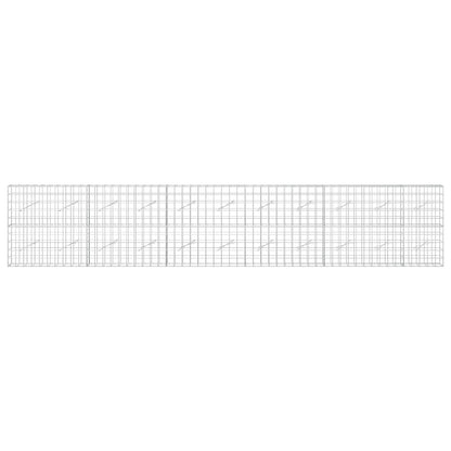 Gabion with 5 mm Wire and 10x10 cm Mesh 550x10x100 cm