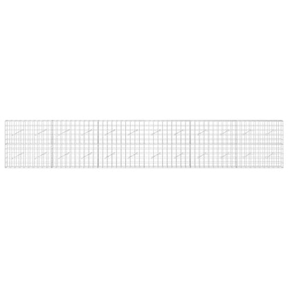 Gabion with 5 mm Wire and 10x10 cm Mesh 600x10x100 cm