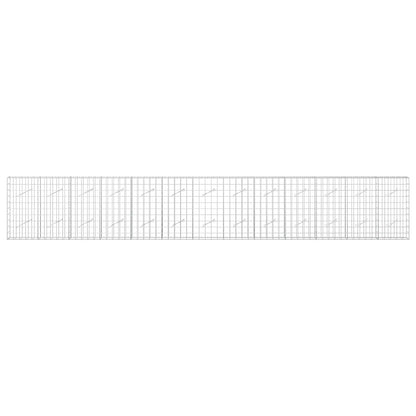 Gabion with 5 mm Wire and 10x10 cm Mesh 650x10x100 cm