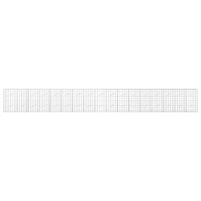 Gabion with 5 mm Wire and 10x10 cm Mesh 850x10x100 cm