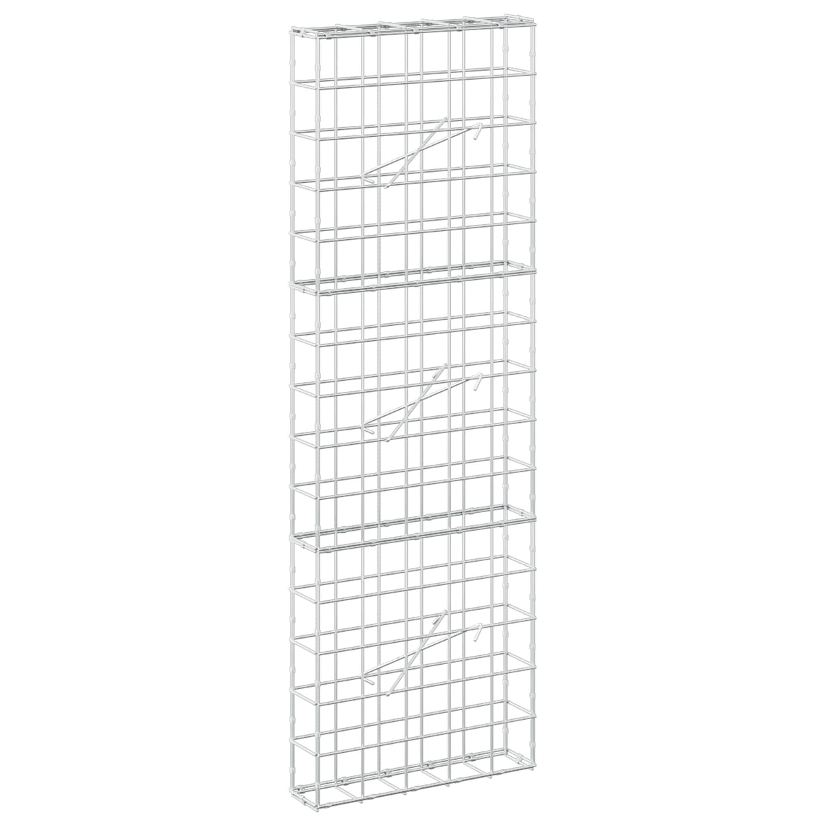 Gabion with 5 mm Wire and 10x10 cm Mesh 50x10x150 cm