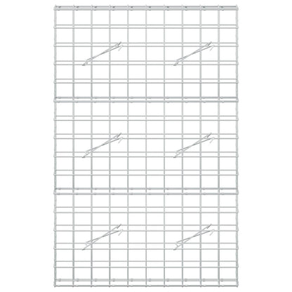 Gabion with 5 mm Wire and 10x10 cm Mesh 100x10x150 cm