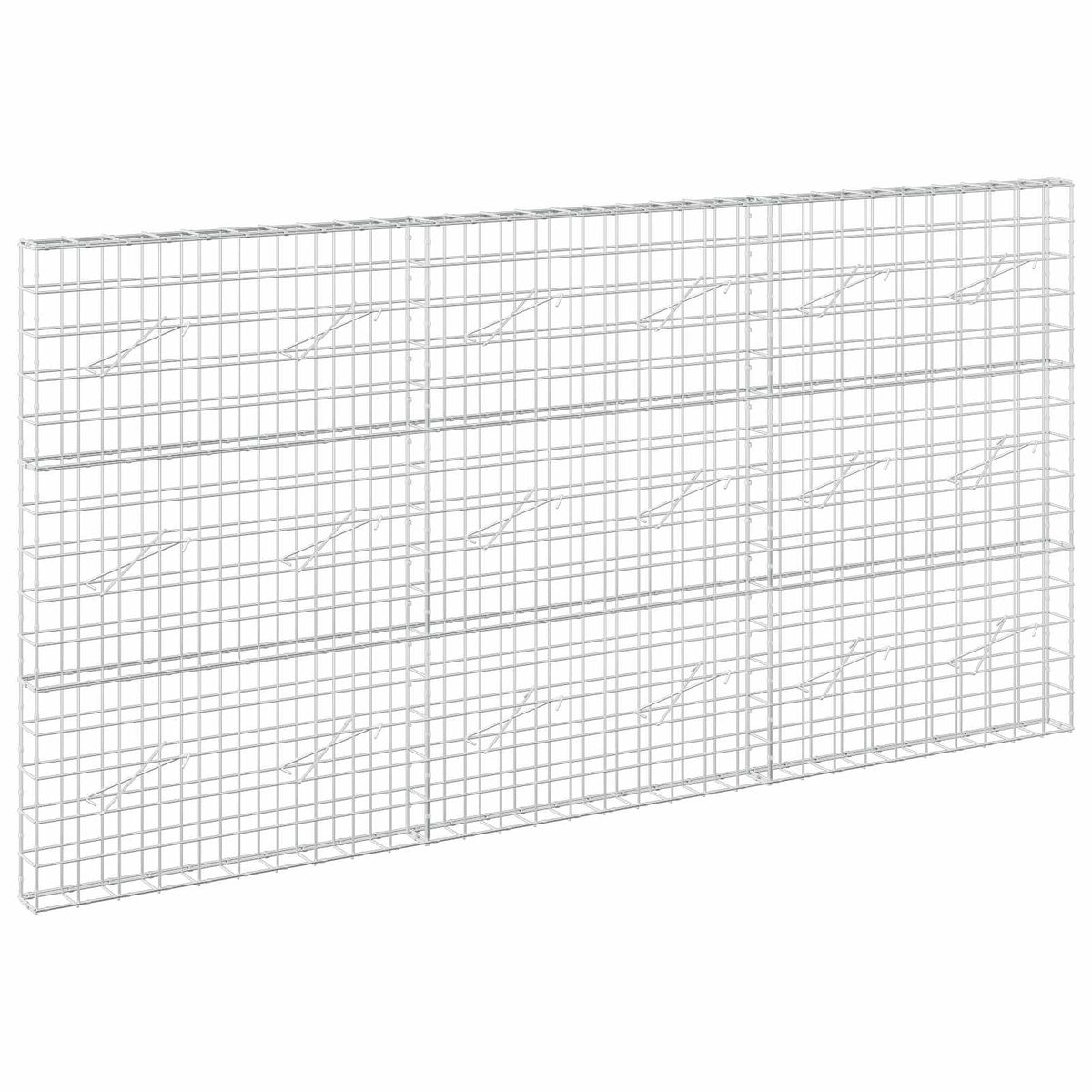 Gabion with 5 mm Wire and 10x10 cm Mesh 300x10x150 cm