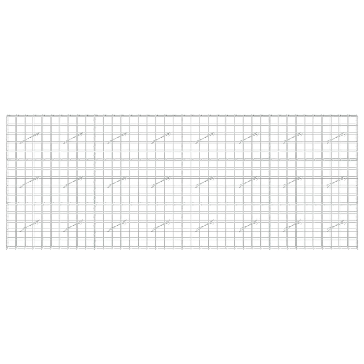 Gabion with 5 mm Wire and 10x10 cm Mesh 400x10x150 cm