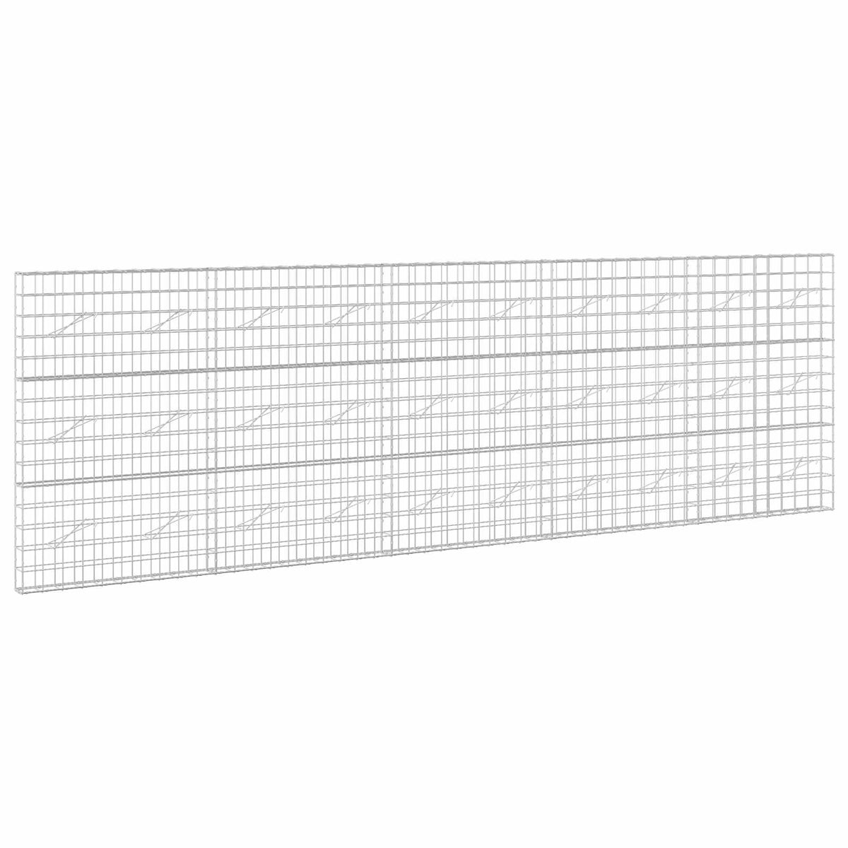 Gabion with 5 mm Wire and 10x10 cm Mesh 500x10x150 cm