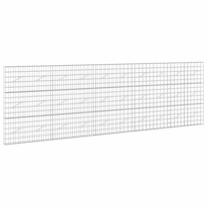 Gabion with 5 mm Wire and 10x10 cm Mesh 500x10x150 cm
