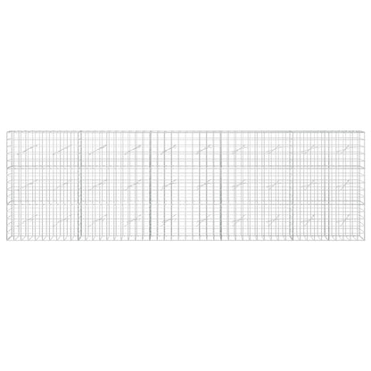 Gabion with 5 mm Wire and 10x10 cm Mesh 500x10x150 cm
