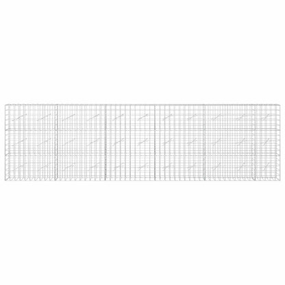 Gabion with 5 mm Wire and 10x10 cm Mesh 550x10x150 cm