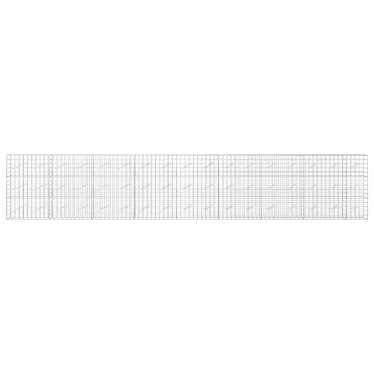 Gabion with 5 mm Wire and 10x10 cm Mesh 850x10x150 cm