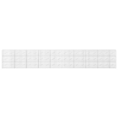 Gabion with 5 mm Wire and 10x10 cm Mesh 950x10x150 cm