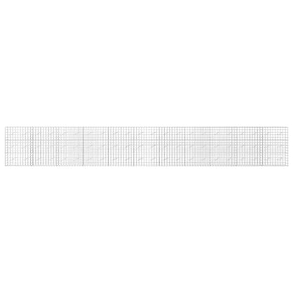 Gabion with 5 mm Wire and 10x10 cm Mesh 1100x10x150 cm