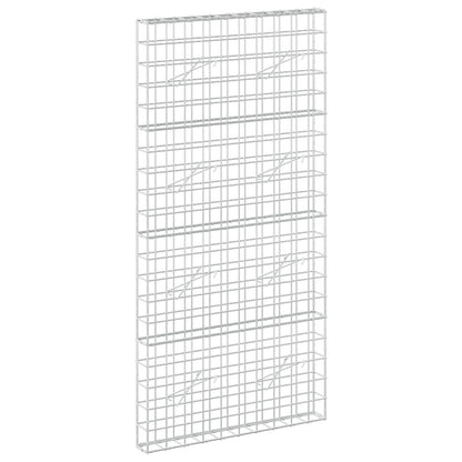 Gabion with 5 mm Wire and 10x10 cm Mesh 100x10x200 cm