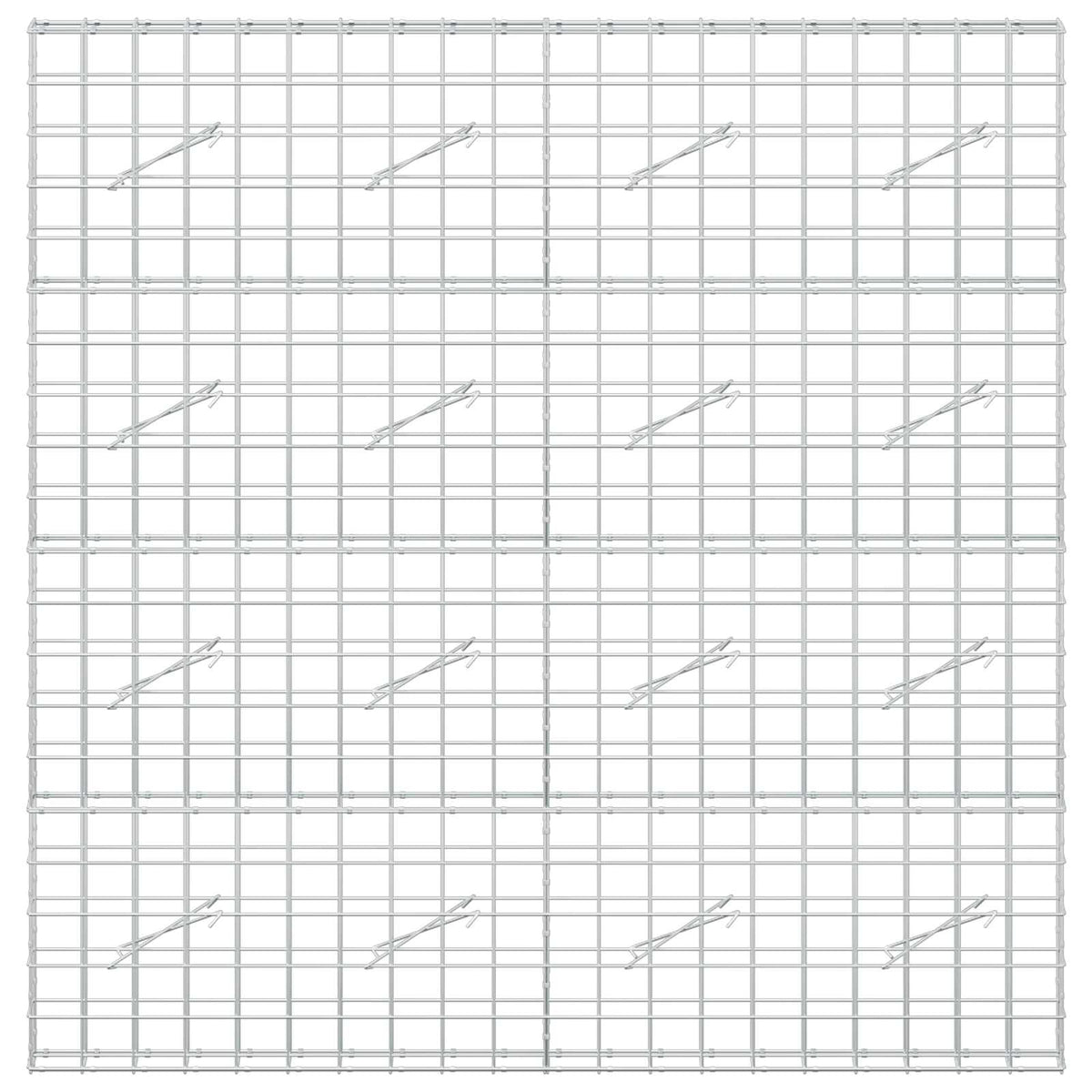 Gabion with 5 mm Wire and 10x10 cm Mesh 200x10x200 cm