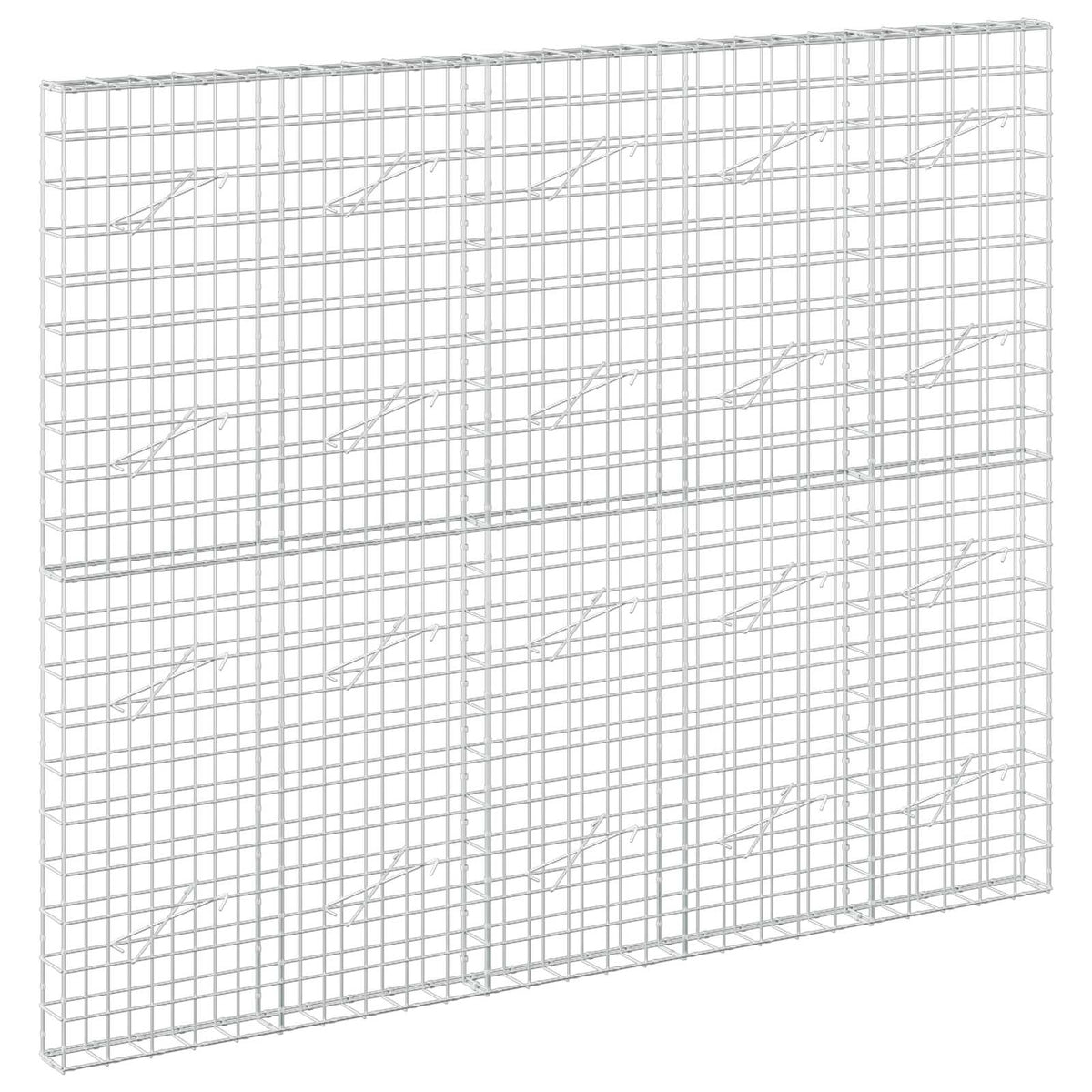 Gabion with 5 mm Wire and 10x10 cm Mesh 250x10x200 cm