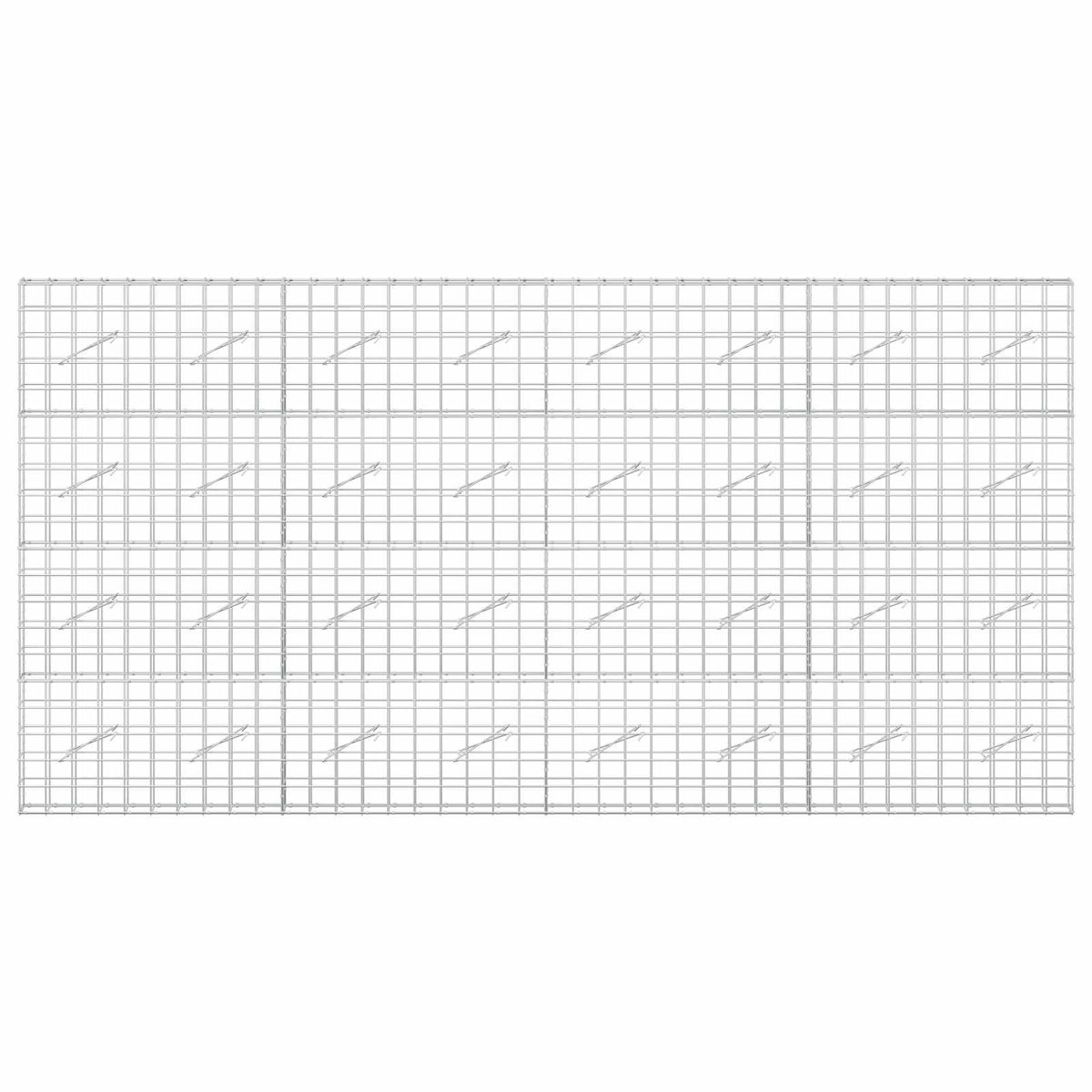 Gabion with 5 mm Wire and 10x10 cm Mesh 400x10x200 cm