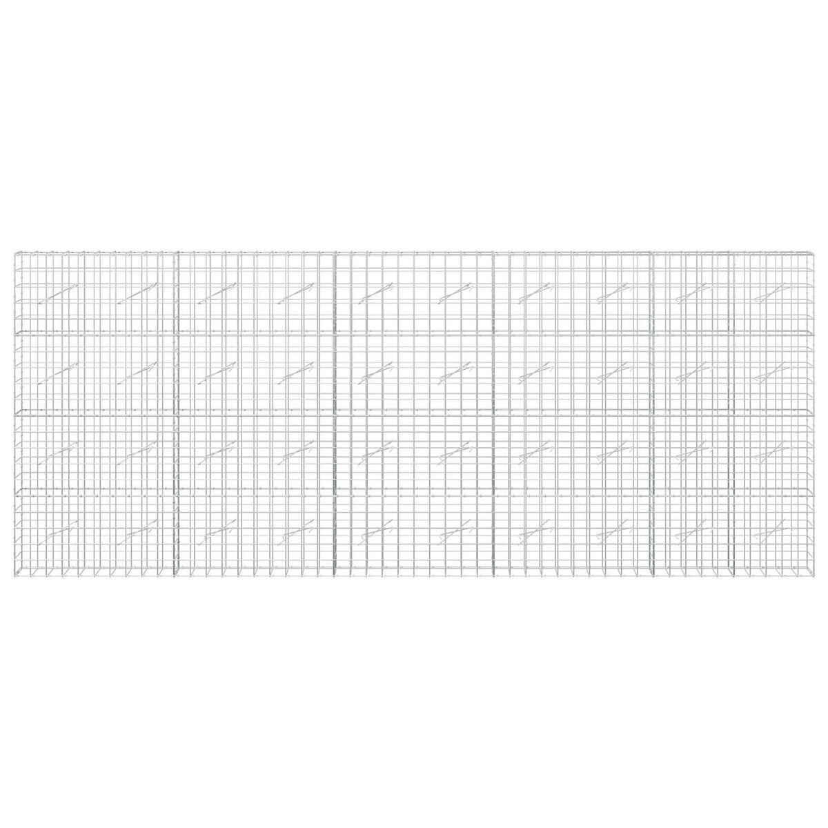 Gabion with 5 mm Wire and 10x10 cm Mesh 500x10x200 cm
