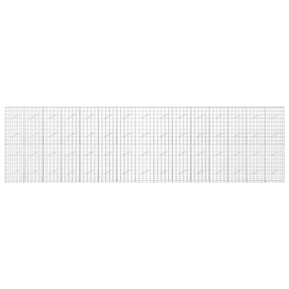 Gabion with 5 mm Wire and 10x10 cm Mesh 750x10x200 cm