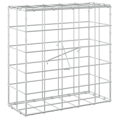 Gabion with 5 mm Wire and 10x10 cm Mesh 50x20x50 cm